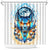 Wolf Skull Shower Curtain You First Mistake Was Thinking I Was One Of The Sheep
