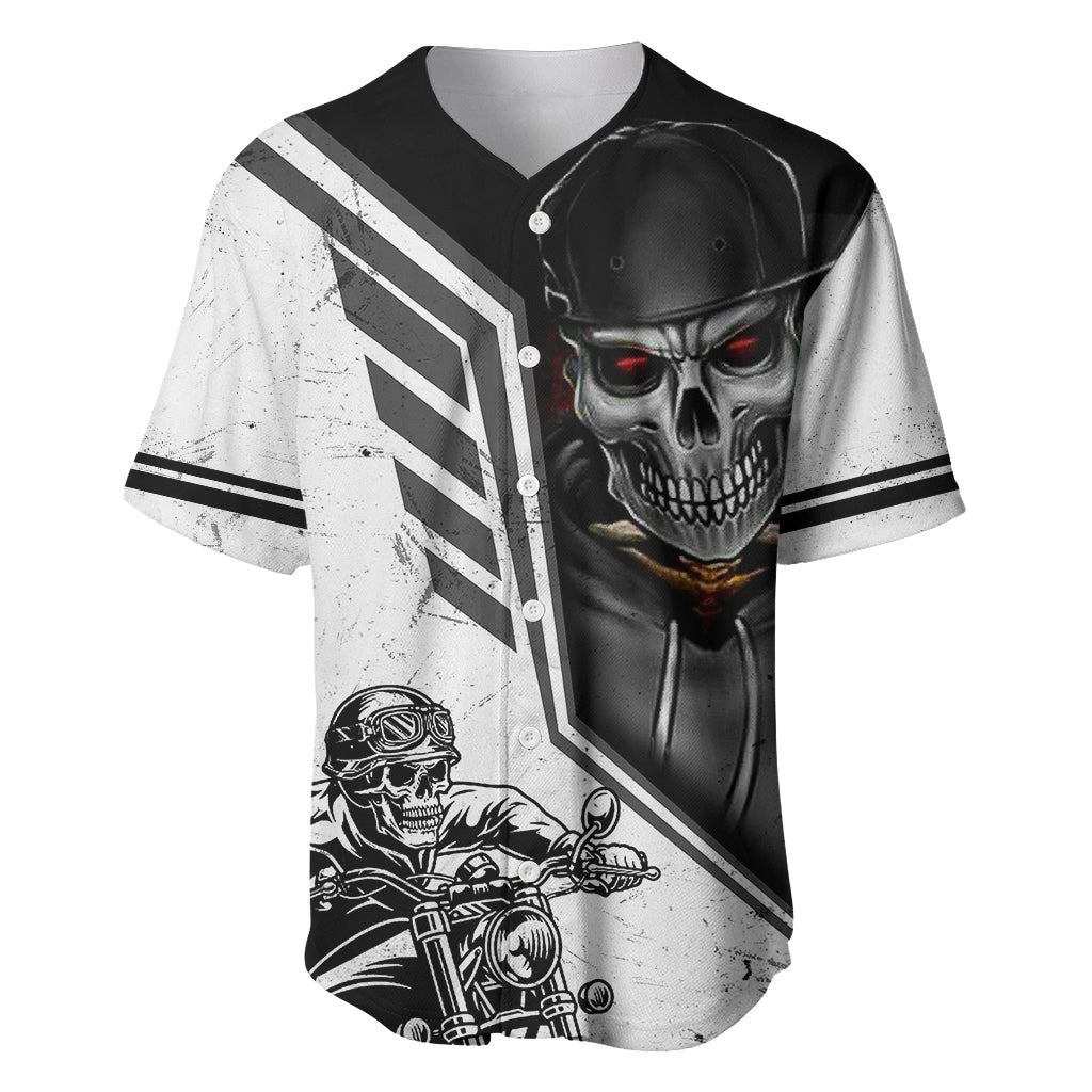 skull-baseball-jersey-riding-motocycle