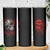 Skull Skinny Tumbler Bloody Skull Scream