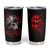 Skull Tumbler Cup Bloody Skull Scream