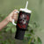 Skull Tumbler With Handle Bloody Skull Scream