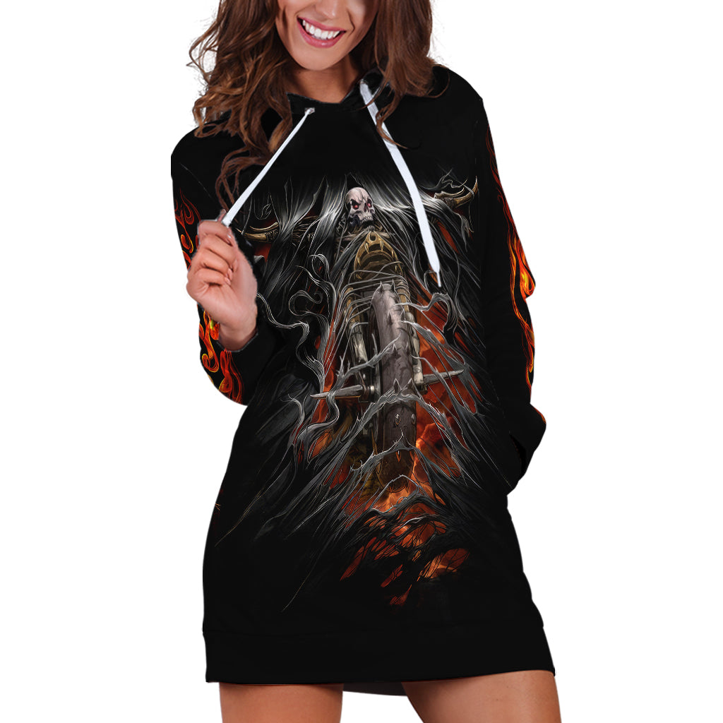 flaming-skull-hoodie-dress-death-angel-riding-motocycle