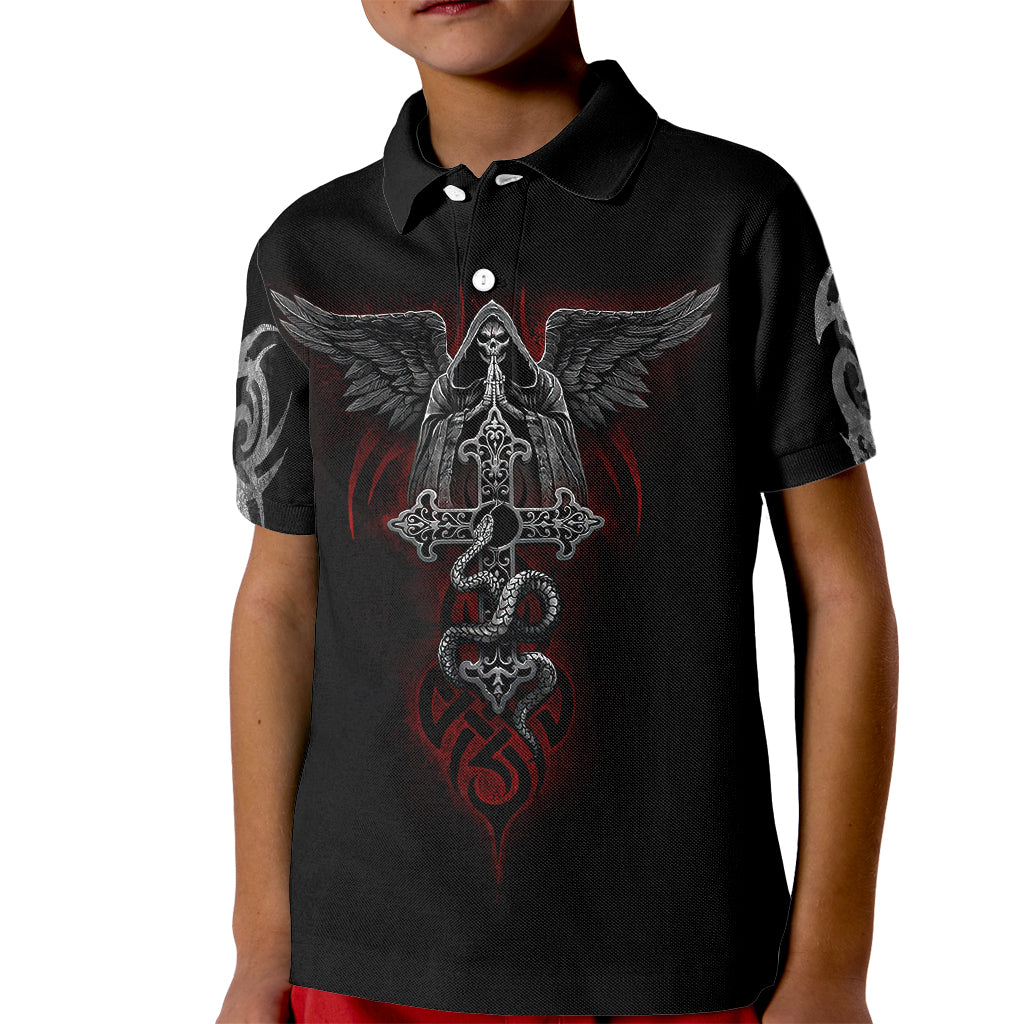 skull-kid-polo-shirt-cross-snake-bloody-skull