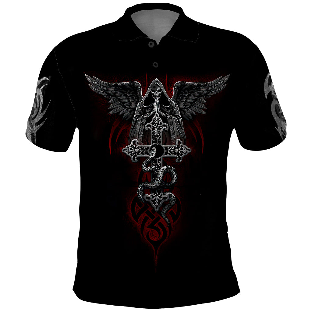 skull-polo-shirt-cross-snake-bloody-skull