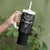 Skull Tumbler With Handle Skeleton Inside