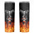 Flaming Skull Hoodie Skinny Tumbler Spectral Pyre