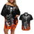 skull-couples-matching-off-shoulder-short-dress-and-hawaiian-shirt-five-skull-with-motocycle