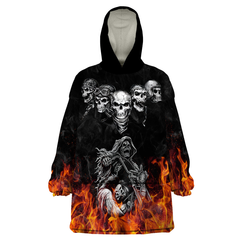 skull-wearable-blanket-hoodie-five-skull-with-motocycle