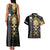 golden-gothic-skull-couples-matching-tank-maxi-dress-and-hawaiian-shirt-embracing-ancient-elegance