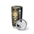 Golden Gothic Skull Tumbler Cup Embracing Ancient Elegance