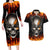 metal-skull-couples-matching-long-sleeve-bodycon-dress-and-hawaiian-shirt-infernal-chains-in-fiery-abyss