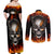 metal-skull-couples-matching-off-shoulder-maxi-dress-and-long-sleeve-button-shirts-infernal-chains-in-fiery-abyss