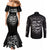 skull-couples-matching-mermaid-dress-and-long-sleeve-button-shirts-twisted-head-skull