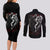 skull-couples-matching-long-sleeve-bodycon-dress-and-long-sleeve-button-shirts-death-angel-in-love