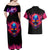 skull-couples-matching-off-shoulder-maxi-dress-and-hawaiian-shirt-purple-skull-fire