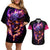 skull-couples-matching-off-shoulder-short-dress-and-hawaiian-shirt-purple-skull-fire