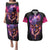 skull-couples-matching-puletasi-dress-and-hawaiian-shirt-purple-skull-fire