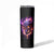 Skull Skinny Tumbler Purple Skull Fire