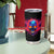 Skull Tumbler Cup Purple Skull Fire