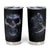 Skull Tumbler Cup Purple Death Reaper