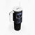 Skull Tumbler With Handle Purple Death Reaper