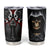 Skull Tumbler Cup Double Skull And Death Angel