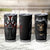 Skull Tumbler Cup Double Skull And Death Angel