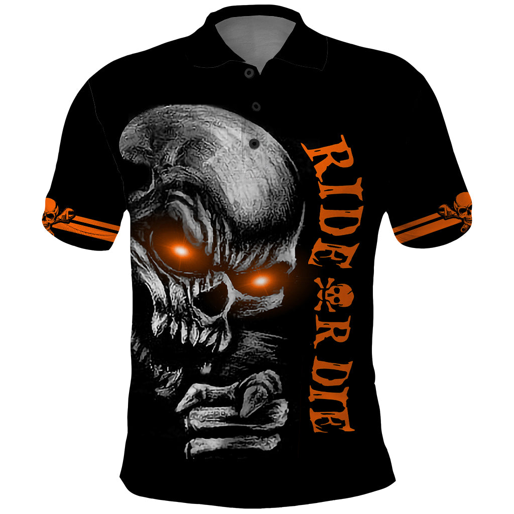 skull-polo-shirt-ride-or-die