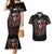 skull-couples-matching-mermaid-dress-and-hawaiian-shirt-red-rose