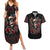 skull-couples-matching-summer-maxi-dress-and-hawaiian-shirt-red-rose