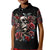 skull-kid-polo-shirt-red-rose