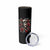 Skull Skinny Tumbler Red Rose