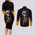 skull-couples-matching-long-sleeve-bodycon-dress-and-long-sleeve-button-shirts-skeleton-ripped-inside-flame