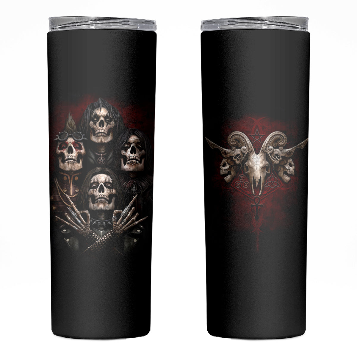 Skull Skinny Tumbler Boy Band Queen