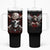 Skull Tumbler With Handle Blood Skull Survivor