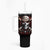 Skull Tumbler With Handle Blood Skull Survivor