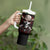 Skull Tumbler With Handle Blood Skull Survivor