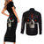 skull-couples-matching-short-sleeve-bodycon-dress-and-long-sleeve-button-shirts-black-reaper