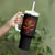 Skull Tumbler With Handle Fire Skull Tattoo Scream