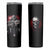 Skull Skinny Tumbler Death Skull Game Over