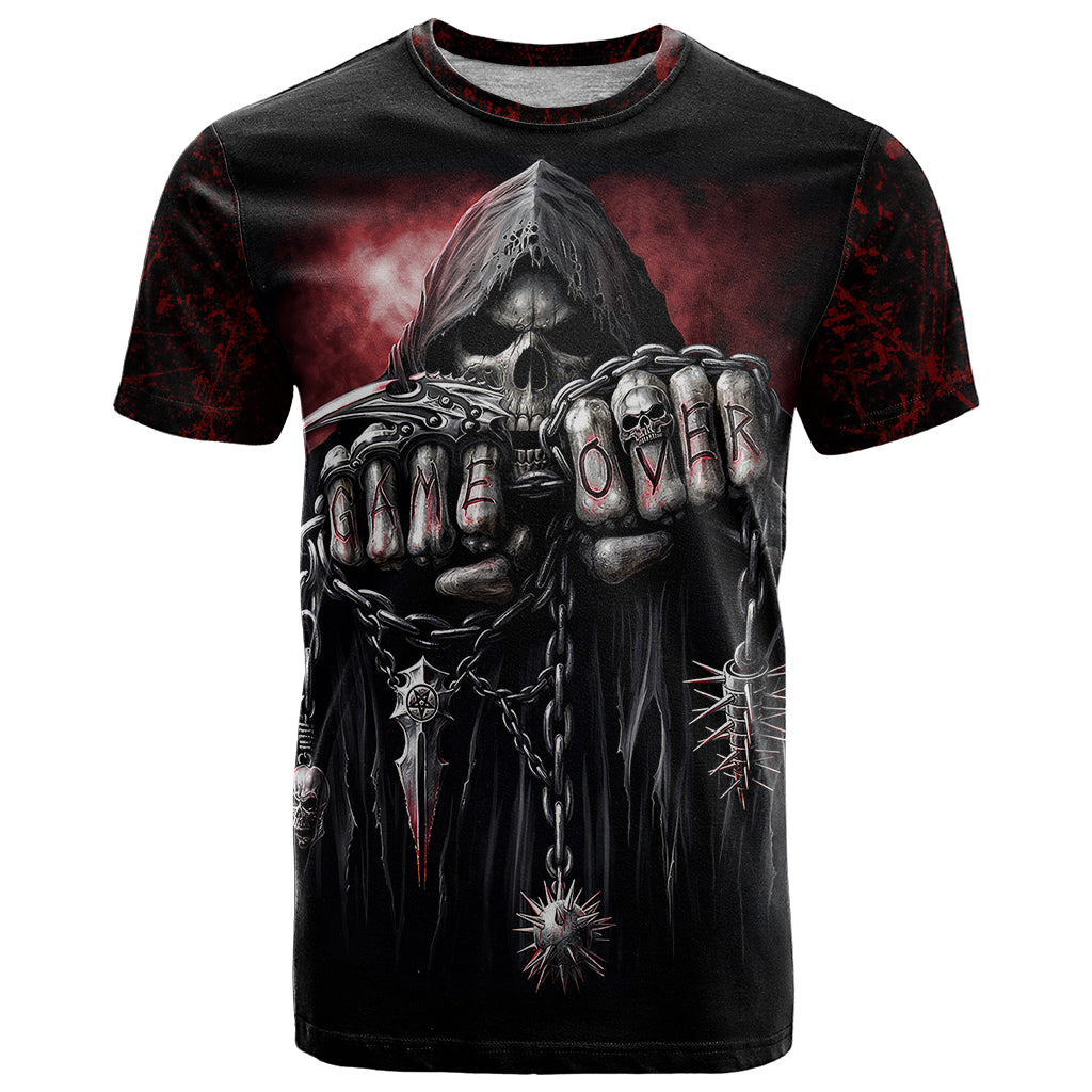 skull-t-shirt-death-skull-game-over