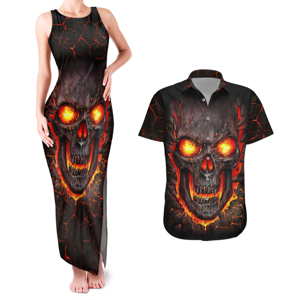 skull-couples-matching-tank-maxi-dress-and-hawaiian-shirt-flame-skull-lava-inside