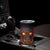 Skull Tumbler Cup Flame Skull Lava Inside