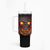 Skull Tumbler With Handle Flame Skull Lava Inside