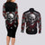 skull-couples-matching-long-sleeve-bodycon-dress-and-long-sleeve-button-shirts-riding-motocycle-girl-rose