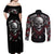 skull-couples-matching-off-shoulder-maxi-dress-and-long-sleeve-button-shirts-riding-motocycle-girl-rose