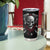 Skull Tumbler Cup Riding Motocycle Girl Rose