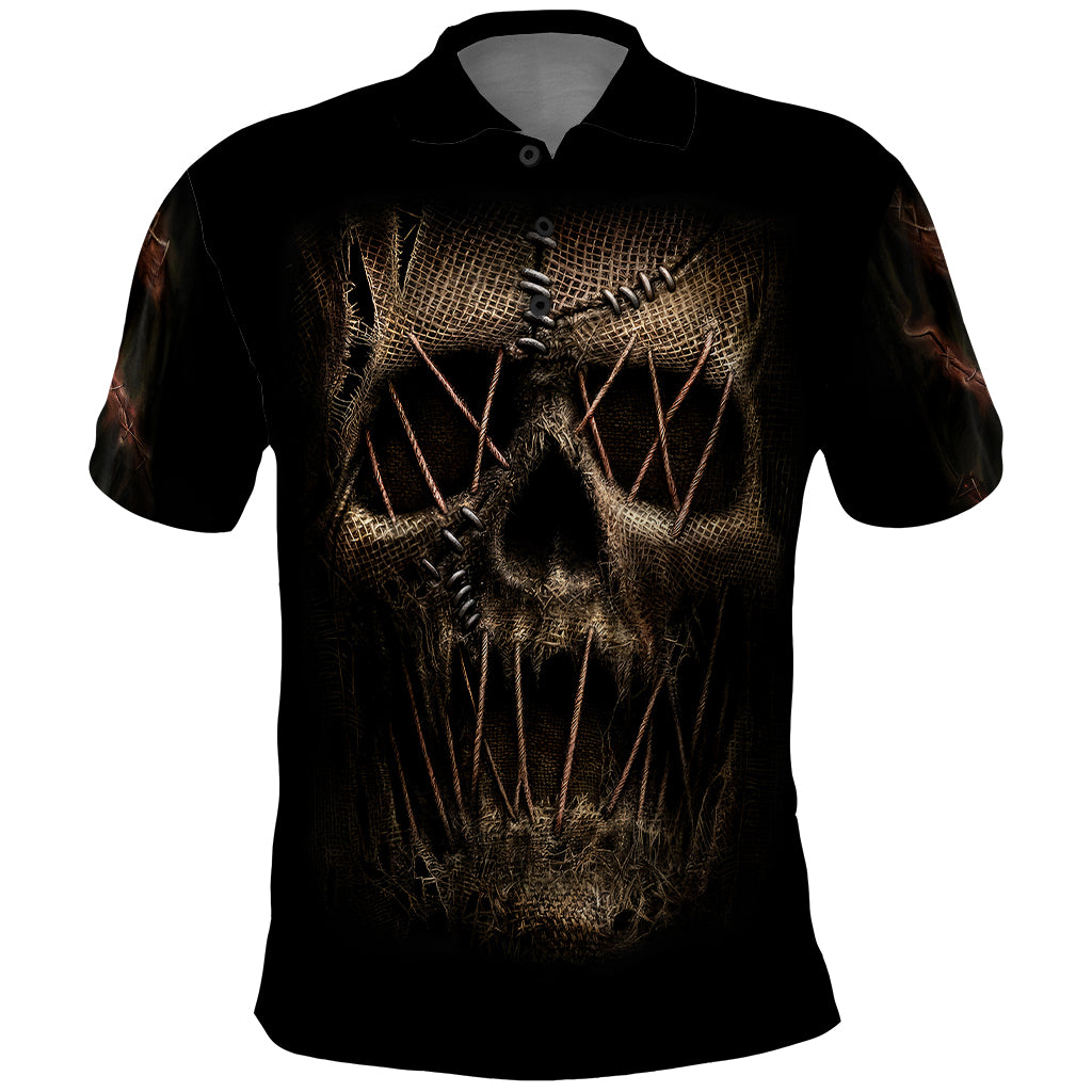 skull-polo-shirt-mummy-face-inside