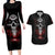 skull-couples-matching-long-sleeve-bodycon-dress-and-hawaiian-shirt-prayer-skull