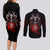 skull-couples-matching-long-sleeve-bodycon-dress-and-long-sleeve-button-shirts-prayer-skull